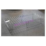 LOT, NEW! 2PC. 60"X24" GALVANIZED DUNNAGE RACK