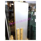 LOT, 2PC 71.5"X24" S/S SHELVES W/ 28" POSTS(8PC)