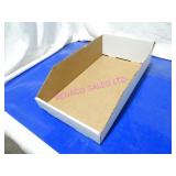 LOT, 25PC GLOBAL 10"X18"X4.5" OPEN TOP BIN BOX
