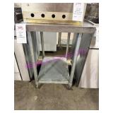 1X, 224" X 30" S/S TABLE