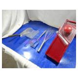 LOT, 1 BIN ASST KITCHEN SUPPLIES  NOTES!