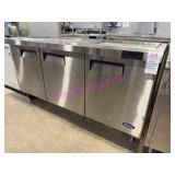 1X, 72" ATOSA S/S COLD PREP TABLE