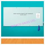 1X, 96"X48" GLOBAL MAGNETIC GLASS WHITE BOARD NOTE