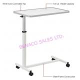 1X, GLOBAL 436965WH H.D. OVERBED TABLE  NOTE