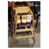 3X, WOOD HIGH CHAIRS FOR BABY