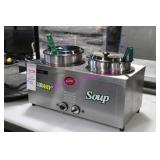 1X, GRANDE CHEF DBL SOUP WARMER ELEC. 24"X12"
