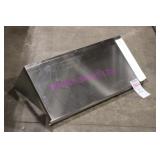 1X, 30"X14" S/S WALLSHELF
