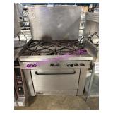 1X, SOUTHBEND 6 BURNER STOVE