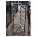 1X, 19"X27" 6 SLOT S/S PORTA TRAY RACK