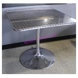 6X, 31.5" SQUARE S/S TABLE NOTE!
