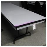 1X, 30"X96"L TABLE W/FOLDING LEGS