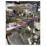 1X, 25.5"X32"T T/T RACK W/ BASKETS