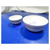 LOT, 57PCS ASST MATCHING SIDE BOWLS & CUPS NOTE