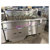 1X, PITCO SOLSTICE TRIPLE FRYER W/ DUMP STN NOTES
