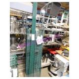 1X, 60"X18"X86"T 3 SHELF COATED WIRE RACK