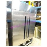 1X, 53"X82.75" QBD SF47HB 2DR S/S PORTA FREEZER