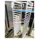 1X, 20"X70"T 20 SLOT SLUM PORTA TRAY RACK NOTE