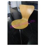 9X, METAL FRAME WOOD CHAIRS NOTE!