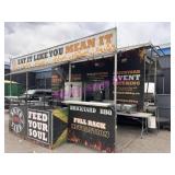 1X, COMPLETE RIB FEST TRAILER W/ SMOKER ETC -