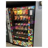 1X, VENDING MACHINE W/ BILL + COIN SLOTS NOTES!