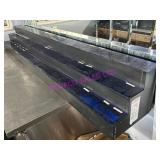 1X, 90"X14"X12" 3-TIER LIQOUR STEP