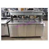 SUPREME COLD BUFFET TABLE 5 WELL 72"X30" SSWT72