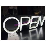 1X, LED OPEN SIGN