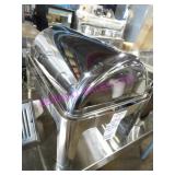 LOT, 3PC 25"X16.25" S/S ROLL TOP CHAFING DISH NOTE