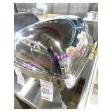 LOT, 2PC 25"X16.25" S/S ROLL TOP CHAFING DISH NOTE