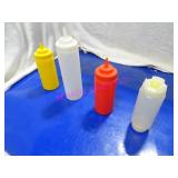 LOT, 22PC ASST SIZE SQUEEZE BOTTLES