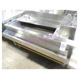 1X, 54"X29" S/S COCKTAIL SINK