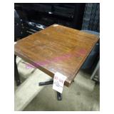 9X, 24"X28" SOLID WOOD DINING TABLE