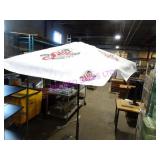 1X, 73" SOL CERVEZA SQUARE PATIO UMBRELLA NOTE