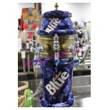1X, 19"T LABATT BLUE 3 HEAD DRAUGHT TOWER