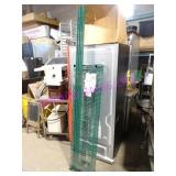 1X, 60"X14"X86"T 4 SHELF COATED WIRE RACK