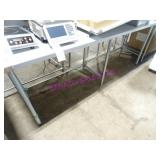 1X, 96"X24" S/S TABLE