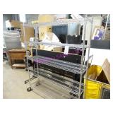 1X, 14"X60"X75.5"T 5 SHELF CHROME PORTA WIRE RACK