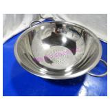 LOT, NEW 5PCS 16"D S/S COLLANDER