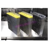 LOT, 3 PCS. 12" S/S KNIFE HOLDERS WALL MOUNTABLE