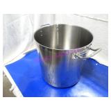 LOT, 2PCS 14"DX13.5"T S/S STOCK POTS