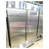 1X, 54"X82.5"T CANCO 2DR S/S PORTA FREEZER NOTE