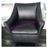 2X, BLACK VINYL TUB CHAIRS NOTE!