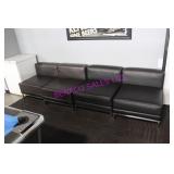 4X, 28"X28"X16" METAL FRAME SECTIONAL NOTES