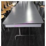 2X, 96"X30" TABLE W/FOLDING LEGS