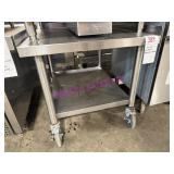 1X, 24.5" X 30" S/S PORTA. EQPT STAND