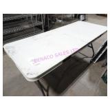 2X, 72"X30" PLASTIC FOLDING TABLE