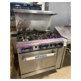 1X, IMPERIAL 6 BURNER STOVE