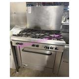 1X, SOUTHBEND 6 BURNER STOVE