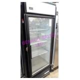 1X, 30"X81"T TRUE GDM-28F 1 GLASS DR PORTA FREEZER