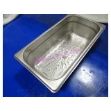 LOT, NEW 24PC 1/3 SIZE INSERT W/ 6 LID & STRAINERS